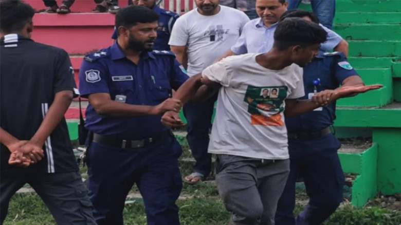 প্রধানমন্ত্রীর অনুষ্ঠানস্থলে ‘জয় বাংলা, জয় বঙ্গবন্ধু’ স্লোগান; আটক যুবক