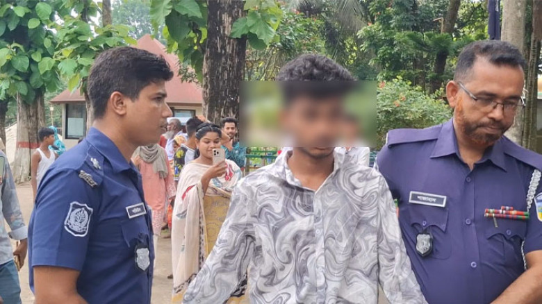 জামালপুরে ট্রল পেজের এক সদস্য আটক, পুলিশের কাছে হস্তান্তর