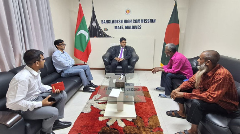 বিপদগ্রস্ত মালদ্বীপপ্রবাসীদের স্বদেশ প্রত্যাবর্তনে দূতাবাসের মানবিক সহায়তা