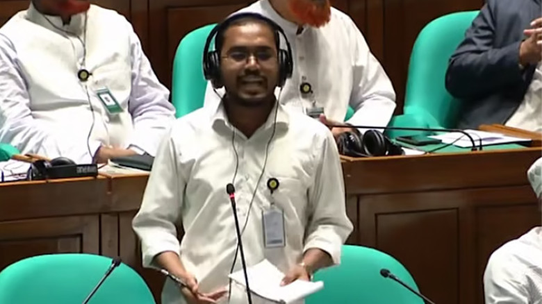 এনসিপির এমপি হান্নান মাসউদের বক্তব্য ঘিরে সংসদে বিতর্ক