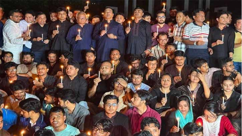 আমি চীনের প্রাচীর দেখিনি, আবু সাঈদের বুক দেখেছি: রুহুল কবির রিজভী