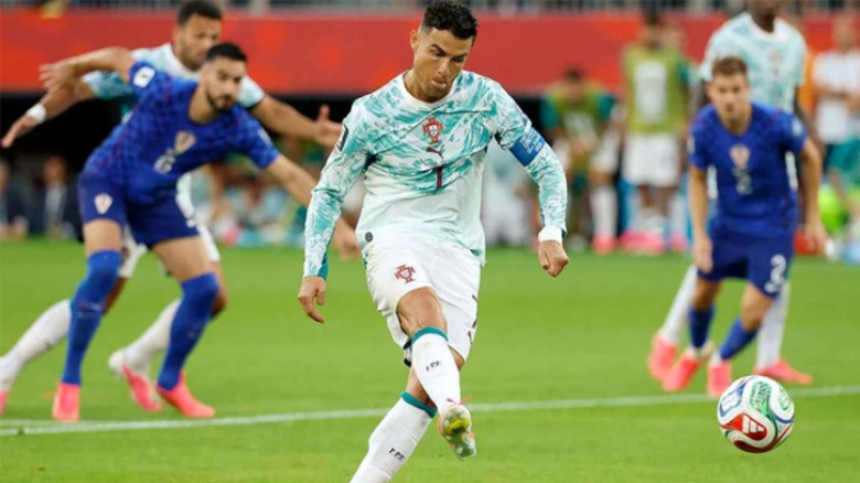 ‘বিসমিল্লাহ’ বলে পেনাল্টিতে গোলের দেখা পেলেন রোনালদো