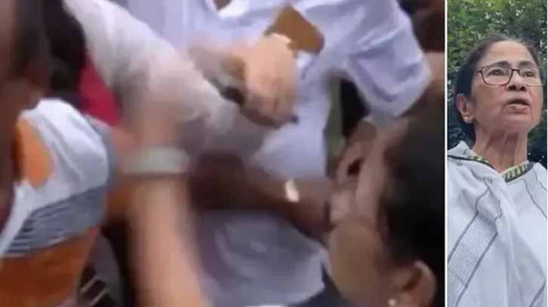 মেজাজ হারিয়ে চড় মারলেন মমতা