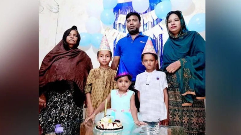 চেম্বার থেকে ফিরে শাশুড়ির রক্তাক্ত লাশ, পাশে অসহায় দুই বছরের শিশুর কান্না