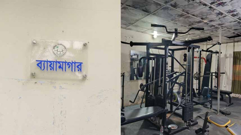 বিকল যন্ত্রপাতি, নেই প্রশিক্ষক: সংকটে কুবির ব্যায়ামাগার