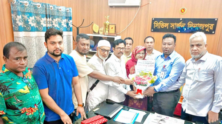 স্বচ্ছ ও মানসম্মত স্বাস্থ্যসেবা নিশ্চিতে কোনো অনিয়মের সুযোগ নেই: দিনাজপুরের সিভিল সার্জন