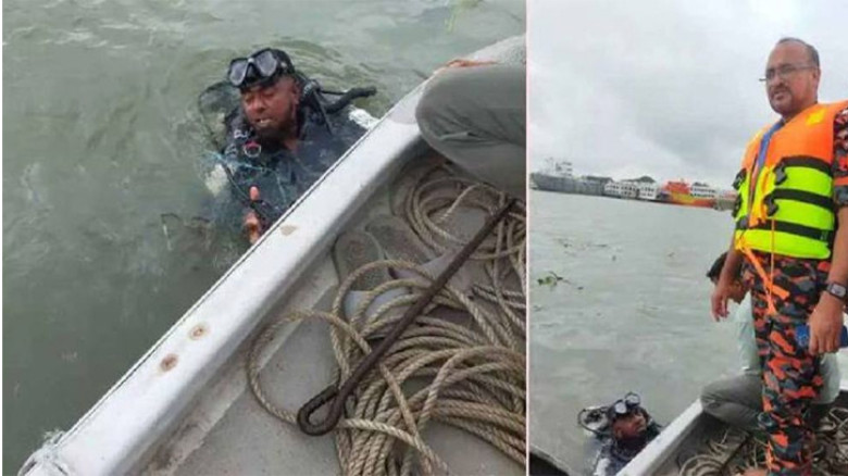 সদরঘাটে লঞ্চের ধাক্কায় ট্রলারডুবি, নিখোঁজ ২