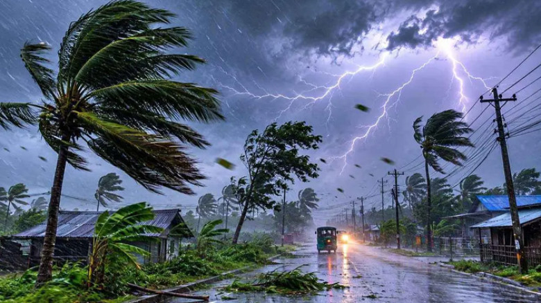 ঢাকাসহ ১০ অঞ্চলে বজ্রবৃষ্টির শঙ্কা, নদীবন্দরে ১ নম্বর সংকেত
