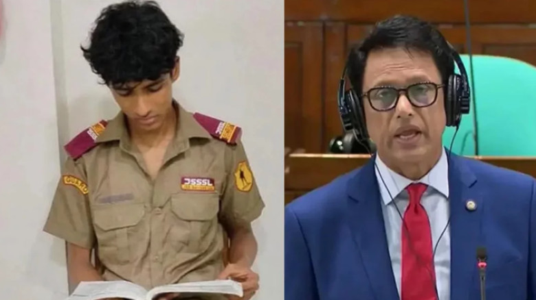 পরীক্ষার সময় চাকরি করতে হবে না ইকনকে, পড়ালেখার দায়িত্ব নিলেন শিক্ষামন্ত্রী