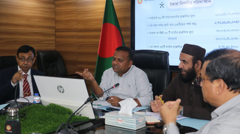 রাজস্ব আয় বৃদ্ধি ও সেবার মানোন্নয়নে বিআইডব্লিউটিএ’র কার্যক্রম আরও জোরদারের নির্দেশনা নৌপরিবহন প্রতিমন্ত্রীর