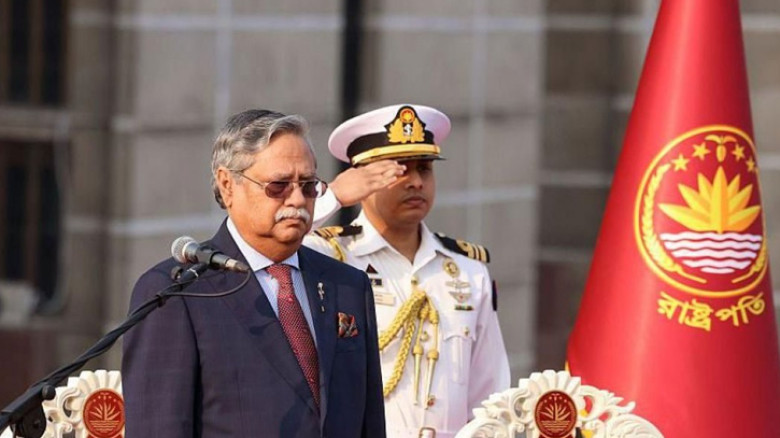 পদত্যাগপত্রে কী লিখেছেন রাষ্ট্রপতি সাহাবুদ্দিন?