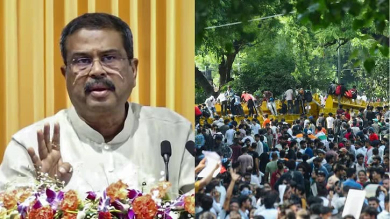 আন্দোলনের মুখে ভারতের শিক্ষামন্ত্রী ধর্মেন্দ্র’র পদত্যাগ